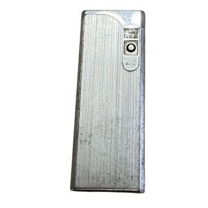 Colibri Brushed Aluminum Touch Sensor Lighter - Untested - Vintage - Japan